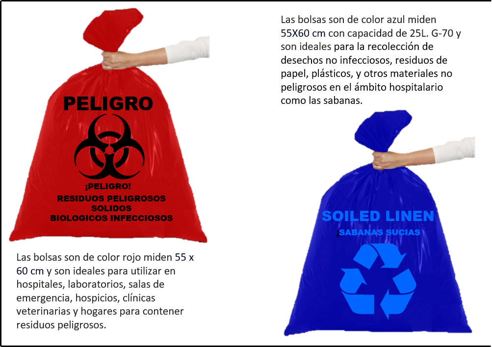 BOLSAS COLORES PARTE UNO